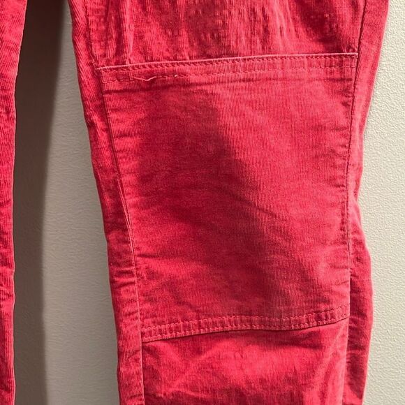 Carve Designs Women's Pink Zip Fly Zippered Leg Skinny Corduroy Pants Size 6 - Picture 5 of 9